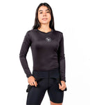 Base Layer Manga Larga – Mujer - Negro