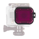 FILTRO MAGENTA POLAR PRO PARA HERO 3 PARA AGUA