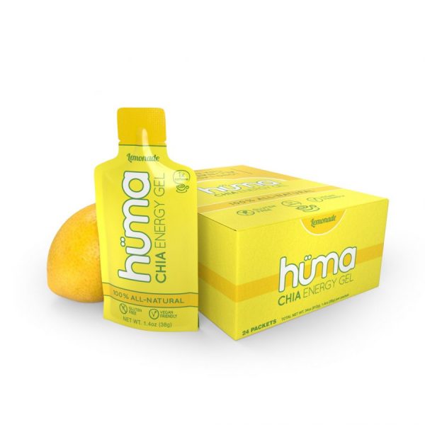 Huma Chia Energy Gel Lemonade Caja/24pz
