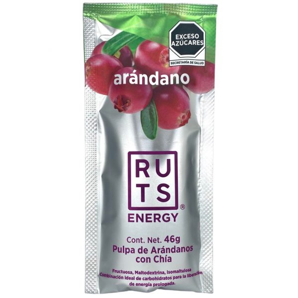 Ruts Energy Gel Arándano Caja c/12pz