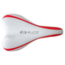 Asiento ELITE APOLO sin Broche 264x152mm Blanco/Rojo D250