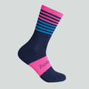 CALCETAS BELLWETHER UNISEX FUSION AZUL/ROSA GRANDE/EXTRA GRANDE