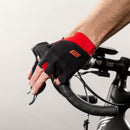 GUANTES BELLWETHER PURSUIT NEGRO/BLANCO/ROJO CHICO
