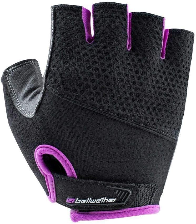 GUANTES BELLWETHER GEL SUPREME PARA MUJER NEGRO/FUCSIA MEDIANO