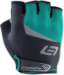 GUANTES BELLWETHER ERGO GEL PARA MUJER NEGRO/AQUA CHICO