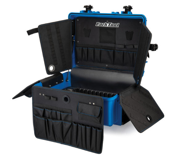 PARK TOOL Caja Porta Herramienta Azul con Ruedas (Sola) BX-3
