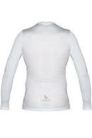 Base Layer Ciclismo Manga Larga  Hombre - Blanco