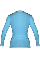 Base Layer Manga Larga – Mujer - Celeste