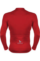 Jersey Basic Manga Larga - Hombre - Rojo