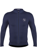 Jersey Basic Manga Larga - Hombre - Azul Navy