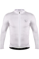 Jersey Basic Manga Larga - Hombre - Blanco