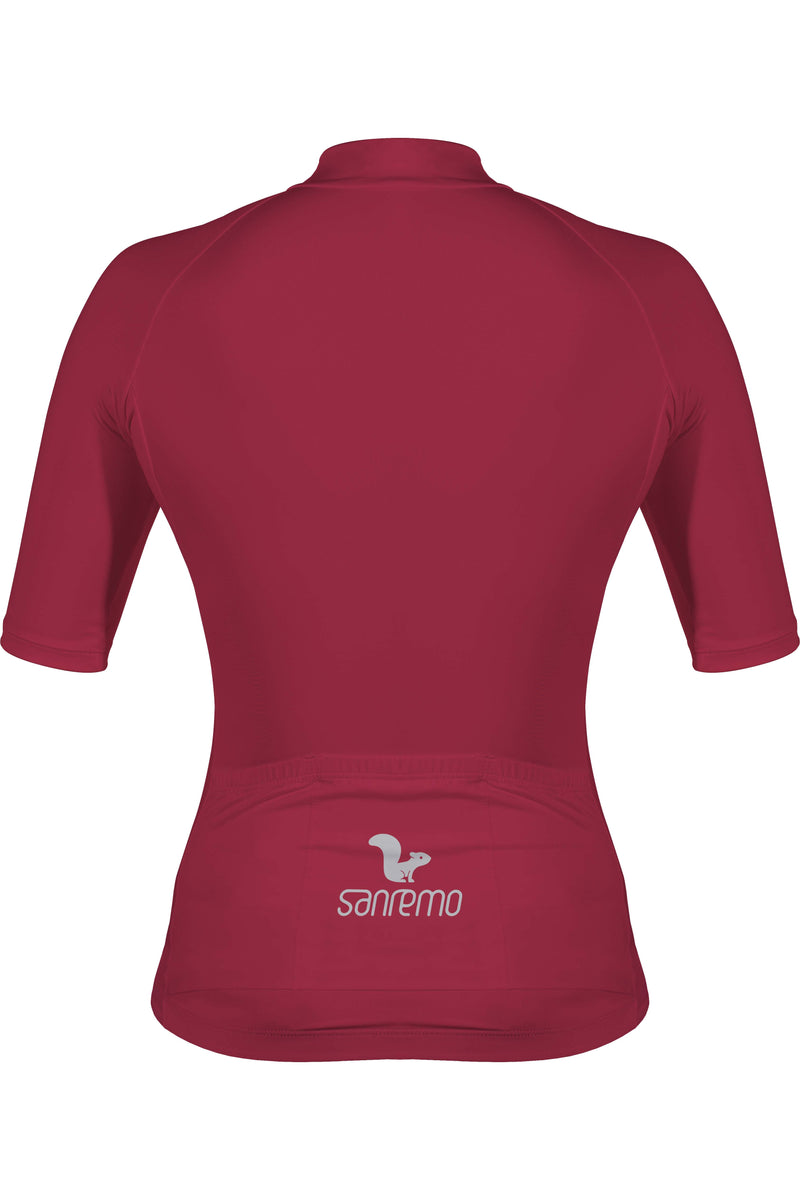 Jersey  Basic - Mujer - Burgundy