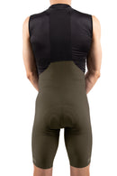 Bib Short Strade Verde  - Hombre