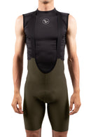 Bib Short Strade Verde  - Hombre