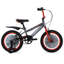 Bicicleta BENOTTO BMX AGRESSOR R16 1V. Niño Frenos 'V' Ruedas Laterales Acero Gris/Naranja Talla:UN