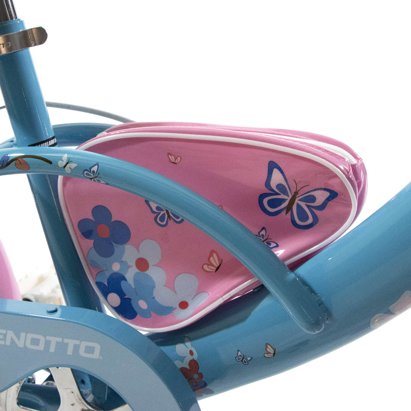 Bicicleta BENOTTO City BRIANNA R20 1V. Niña Frenos 'V' Acero Celeste Talla:UN