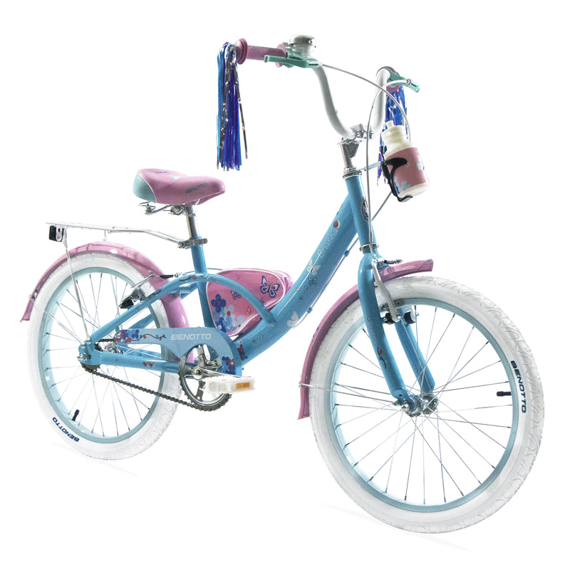 Bicicleta BENOTTO City BRIANNA R20 1V. Niña Frenos 'V' Acero Celeste Talla:UN