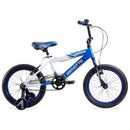 Bicicleta BENOTTO Cross AGRESSOR R16 1V. Niño Frenos 'V' Ruedas Laterales Acero Blanco/Azul/Azul Marino Talla:UN