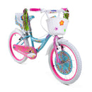 Bicicleta BENOTTO Cross FLOWER POWER R20 1V. Niña Frenos 'V' Acero Aqua/Rosa Brillante Talla:UN