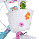 Bicicleta BENOTTO Cross FLOWER POWER R20 1V. Niña Frenos 'V' Acero Aqua/Rosa Brillante Talla:UN