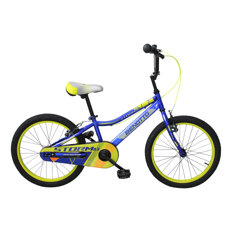 Bicicleta BENOTTO Cross STORMAX R20 1V. Niño Frenos 'V' Acero Azul Brillante Talla:UN