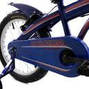 Bicicleta BENOTTO Cross VIKING R16 1V. Niño Frenos 'V' Acero Azul Brillante/Rojo Talla:UN