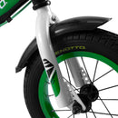 Bicicleta BENOTTO Infantil BAMBINO R12 1V. Niño Frenos Caliper Acero Negro/Blanco/Verde Talla:UN