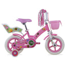 Bicicleta BENOTTO Infantil DOLCE R12 1V. Frenos Caliper Niña Ruedas Laterales Acero Rosa/Blanco Talla:UN