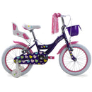 Bicicleta BENOTTO City FANCY R16 1V. Niña Frenos 'V' Ruedas Laterales Acero Morado Talla:UN