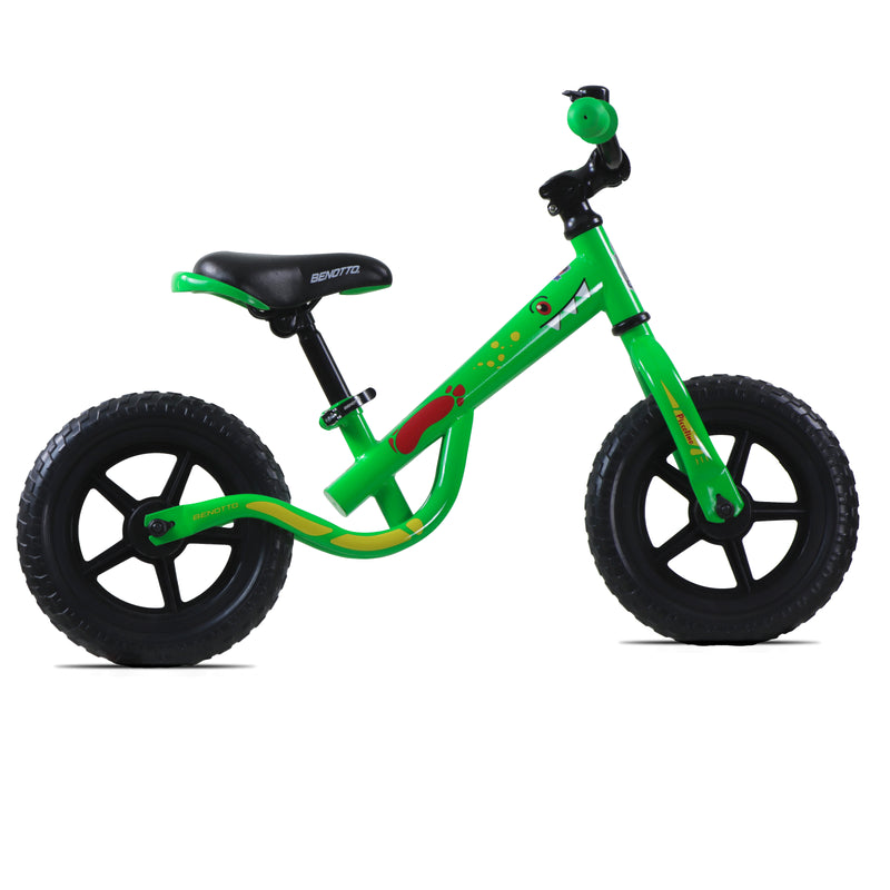 Bicicleta BENOTTO Infantil PICCOLINO R12 Niño Entrenadora Llanta EVA Acero Verde Talla:UN