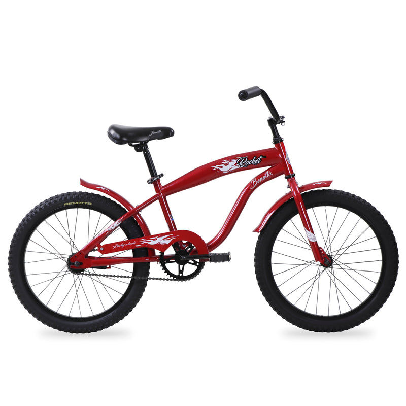 Bicicleta BENOTTO City ROCKET R20 1V. Niño Frenos Contrapedal Acero Cereza Talla:UN