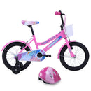 Bicicleta BENOTTO BMX SAFARI R16 1V. Niña Frenos 'V' Ruedas Laterales, con Casco Acero osa Talla:UN