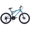 Bicicleta BENOTTO Montaña BLACKCOMB R24 21V. Hombre DS Frenos Doble Disco Mecanico Acero Azul Sirena/Azul Grisado Talla:UN