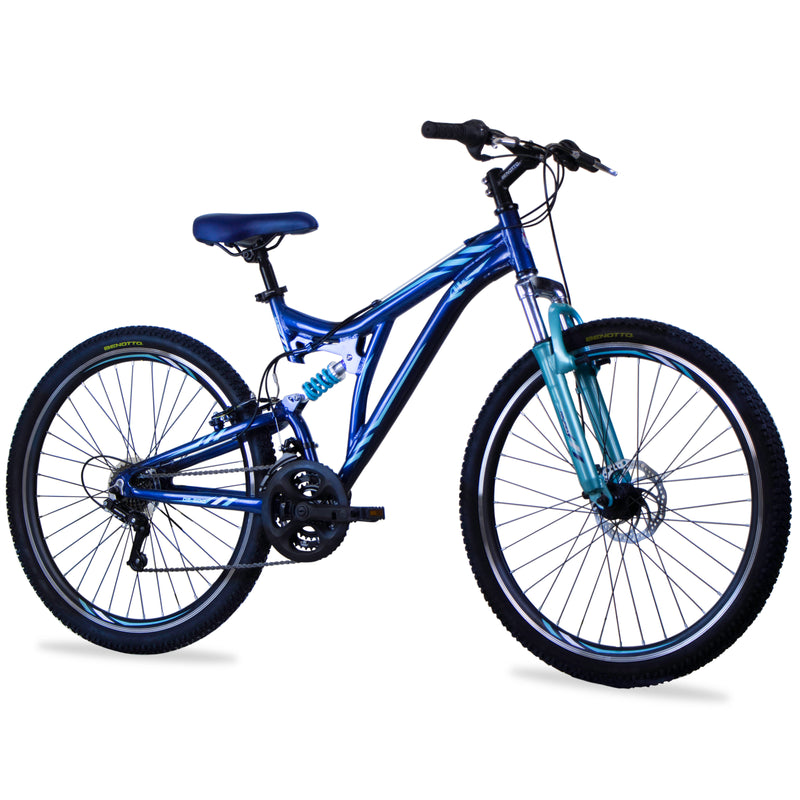 Bicicleta BENOTTO Montaña DS-500 R27.5 21V. Hombre Frenos Delantero Disco Mecanico/Trasero 'V' Aluminio Azul Marino/Aqua Talla:UN