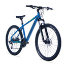 Bicicleta BENOTTO Montaña FS-750 R27.5 24V. FS Frenos Doble Disco Mecanico Aluminio Azul Medio/Gris Oscuro Talla:UN
