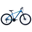Bicicleta BENOTTO Montaña FS-750 R27.5 24V. FS Frenos Doble Disco Mecanico Aluminio Azul Medio/Gris Oscuro Talla:UN
