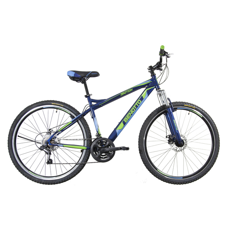 Bicicleta BENOTTO Montaña IGNITION R29 21V. Hombre FS Frenos Doble Disco Mecanico Acero Azul Oscuro Talla:UN