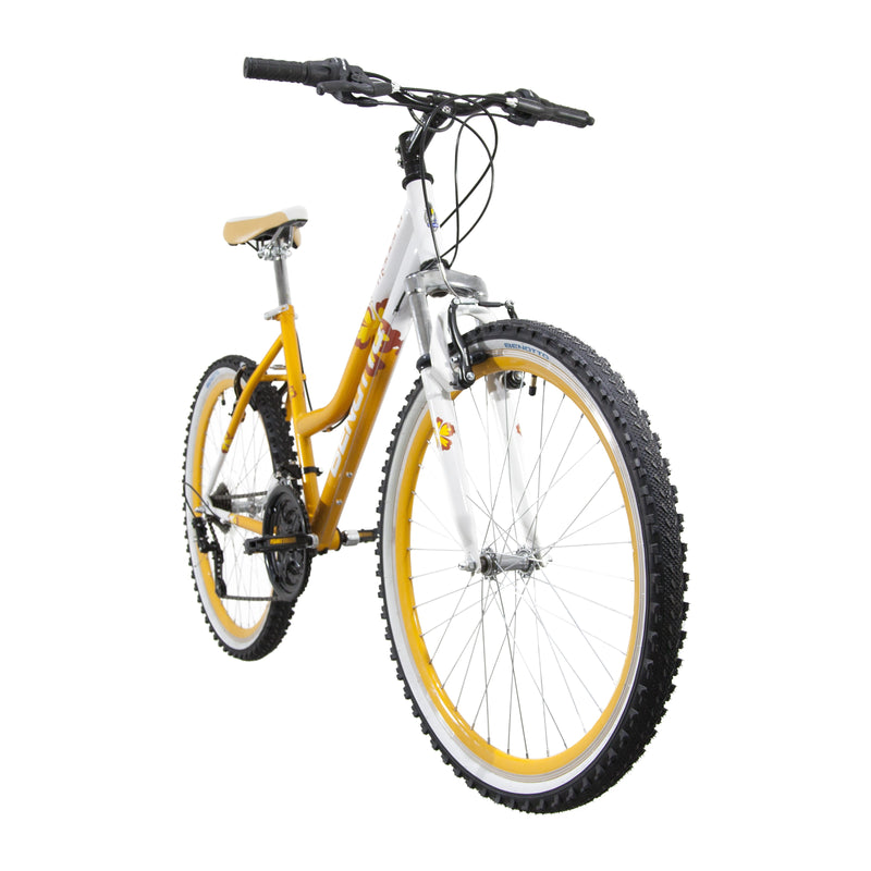 Bicicleta BENOTTO Montaña MADEIRA R26 21V. Mujer FS Sunrace Frenos 'V' Acero Naranja Talla:UN
