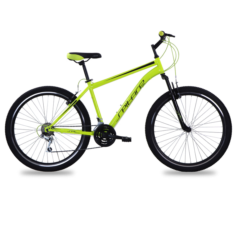 Bicicleta BENOTTO Montaña SPITFIRE R27.5 18V. Hombre FS Frenos 'V' Acero Amarillo Neon/Negro Talla:UN