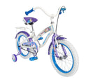 Bicicleta BENOTTO Cross GISELLE R16 1V. Niña Frenos Contrapedal Ruedas Laterales Acero Blanco/Purpura Talla:UN