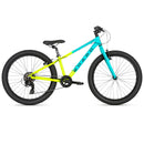 Bicicleta HARO Montaña FLIGHTLINE PLUS R24 7V. Hombre Frenos 'V' Aluminio Turquesa/Amarillo Talla:UN