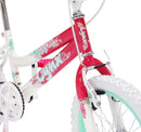 Bicicleta LYNX Cross R16 1V. Niña Frenos 'V' Ruedas Laterales Acero Rosa/Blanco Talla:UN