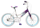 Bicicleta LYNX Cross R20 1V. Niña Frenos 'V' Acero Morado/Blanco Talla:UN