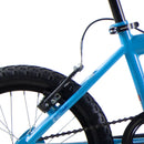 Bicicleta WOLF Cross R16 1V. Niño Frenos 'V' Ruedas Laterales Acero Azul/Azul Oscuro Talla:UN