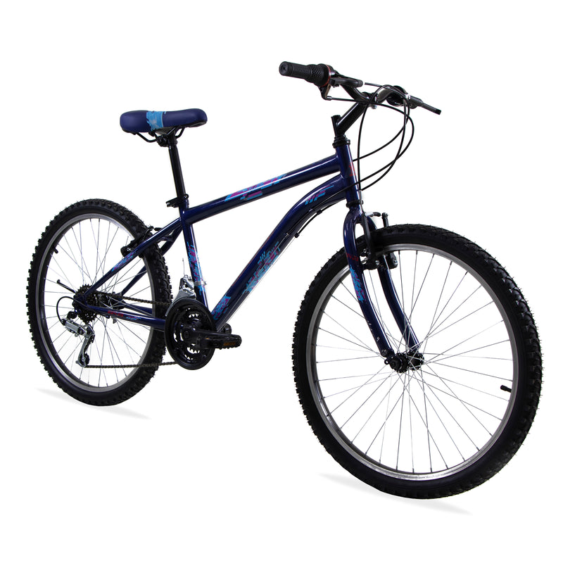 Bicicleta WOLF Montaña R24 18V. Hombre Frenos 'V' Acero Azul Oscuro Talla:UN