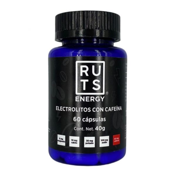 Ruts Energy Electrolitos Cafeína 60mg 60 pastillas