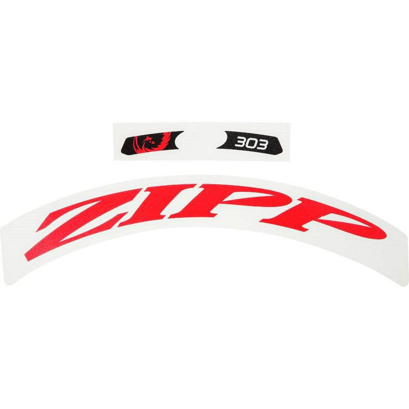 Calcomania  para Rin ZIPP 303 Rojo Matte para un rin 11.1918.036.001