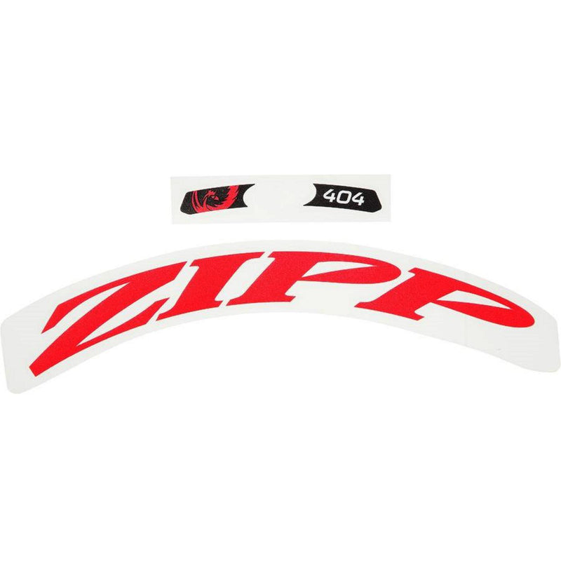 Calcomania  para Rin ZIPP 404 Rojo Matte para un rin 11.1918.036.002