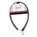 Candado ELITE Cable 25mmX1000mm Negro/Cabezal Blanco con 2 llaves reversibles