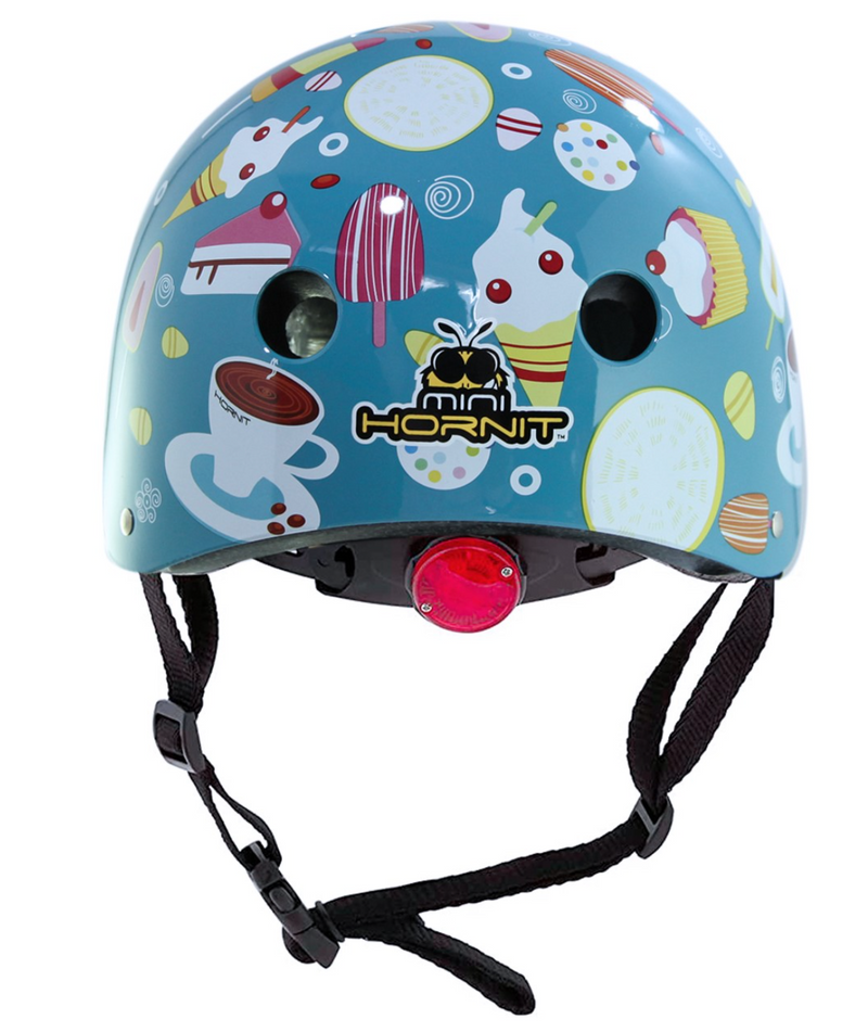 CLUG & HORNIT Casco Infantil con Luz Ice Creams